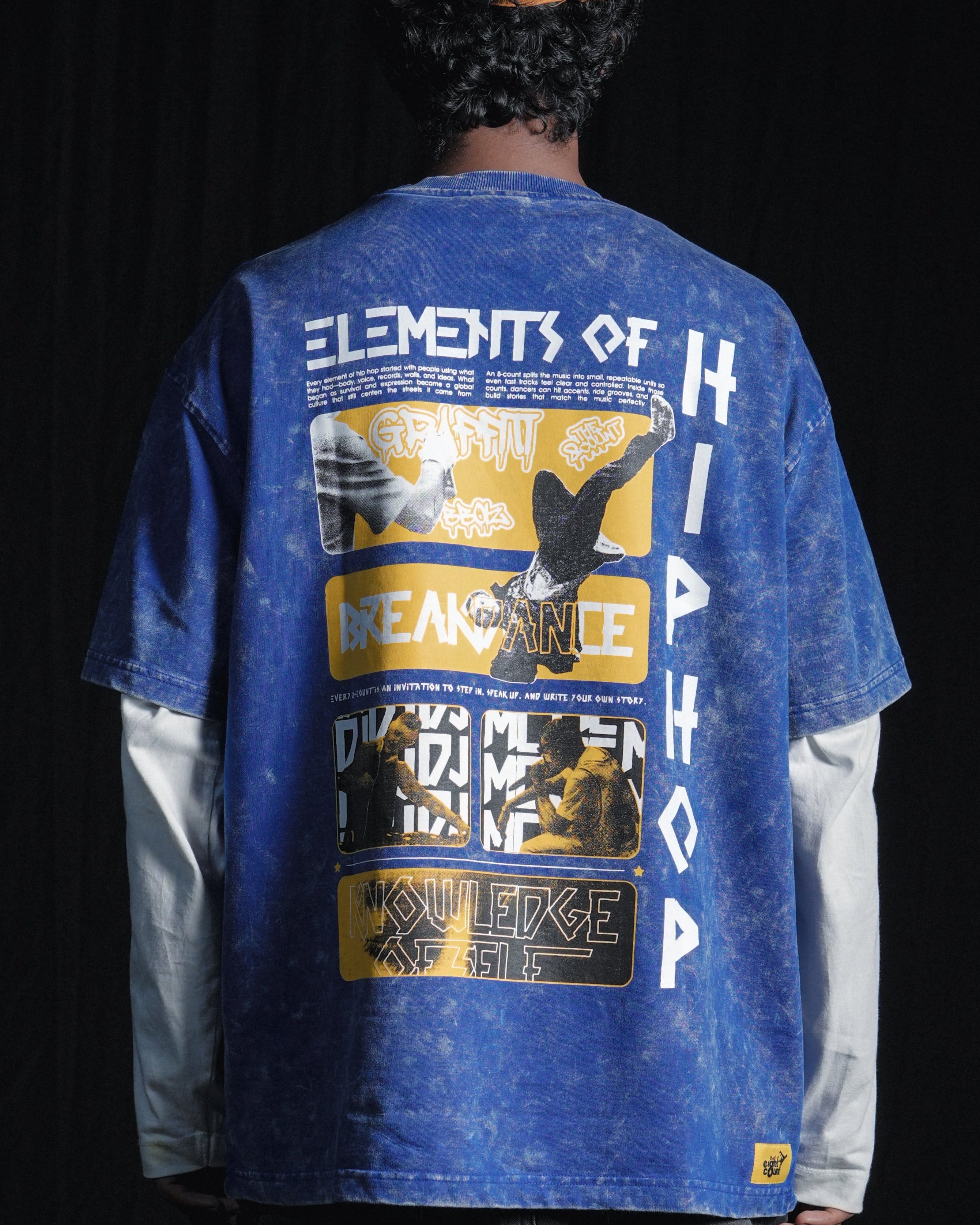 Foundation Tee  Blue— Knowledge Is the Base